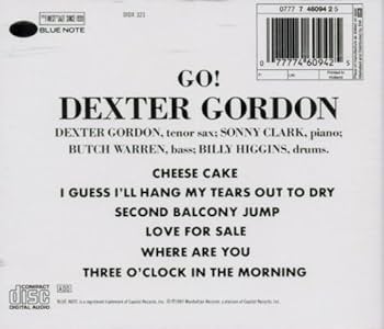 Gordon, Dexter - Go! - Amazon.com Music